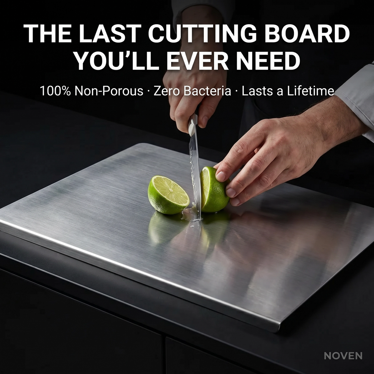 Noven Titanium Cutting Board