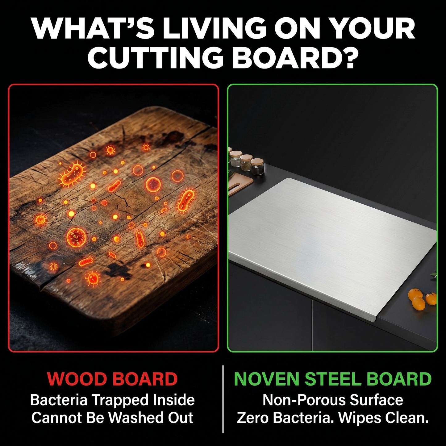 Noven Titanium Cutting Board